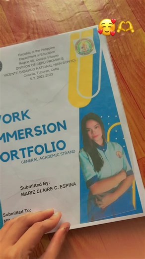 Student Work Immersion Portfolio Documentation