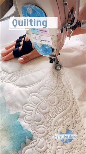 Clamshell Quilting 🐚 | Variação do Design Conchinhas no Quilting Livre #quilting #patchwork #quilt