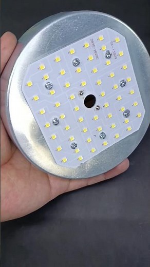 Assemble a 50W LED Lamp in 5 Minutes! (Step-by-Step Guide) ⚡🔧 #Shorts