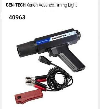 CEN-TECH Xenon Advance Timing Light 40963 Owners Manual