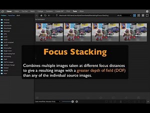 Focus Stacking - PhotoScape X 2.9