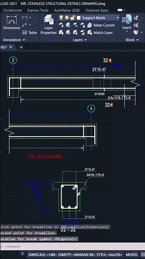 AutoCAD BREAKLINE Made EASY Fastest Method Ever!
