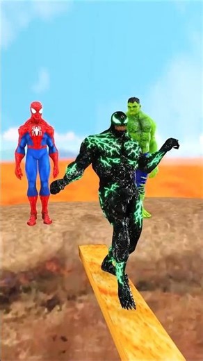 “Hulk & Spiderman Fanus Magic! cow 🔥💡” #spiderman #hulk