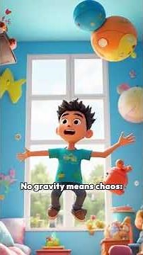 “No Gravity on Earth?! 🤯 Fun Learning for Kids”