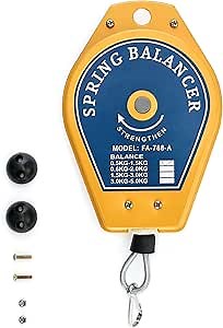 Tool Balancer,1.3–6.6 lbs Spring Balancerwith 79" Retractable Cable – Adjustable Hanging Tool Holder for Workshop, Assembly Line, and Light Industrial Use