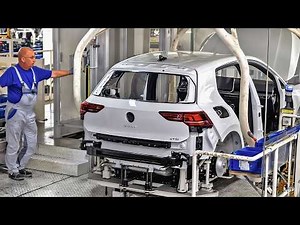 Volkswagen Golf 8 production in Germany, Wolfsburg