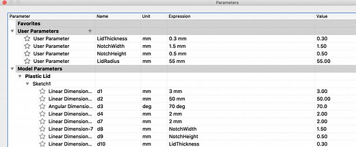 How to Set Up User Parameters in Fusion 360 - Product Design Online