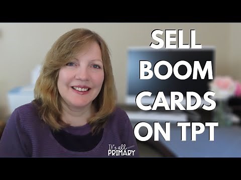 HOW TO SELL BOOM CARDS ON TEACHERS PAY TEACHERS