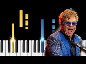 Elton John - Rocket Man - Piano Tutorial