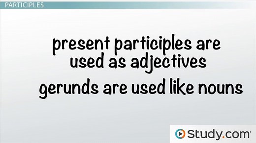 Gerunds, Participles & Infinitves | Verbal Functions & Examples