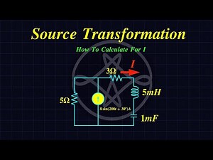 Source Transformation Explained | Step-by-Step Guide | Current | circuit analysis solved problems