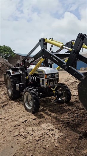 || Eicher Tractor Loader || MINI JCB ||
