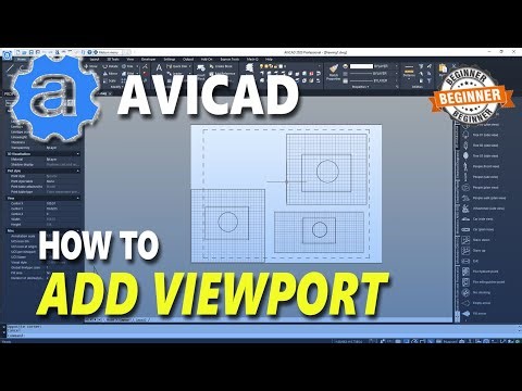 The Quickest & Easiest Way To AVICAD HOW TO ADD VIEWPORT