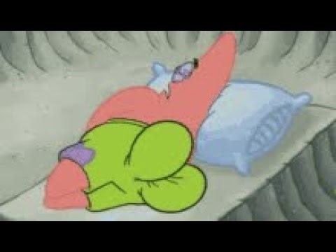 1 hour of silence occasionally broken by patrick clapping cheeks