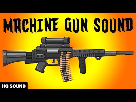 Machine Gun Sound Effect In HQ ~ Non Copyright Noise Of Gun Fire