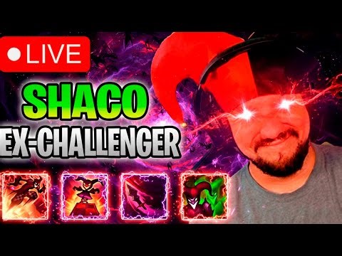 El MEJOR SHACO TOP de mi RANCHO🔪 SERVER NA| El Tío Shaco League Of Legends