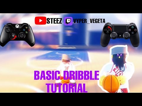 BASIC DRIBBLE TUTORIAL FOR HOOP CENTRAL 6 (CONTROLLER)