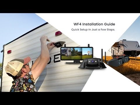 AUTO-VOX WF4 Installation Guide | Easy Setup for Your RV Camera System