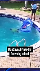 A 6-year-old fell off his float in a swimming pool. He didn’t know how to swim. His cousin, who was poolside and couldn’t swim either, pushed the float closer to the boy named Oscar in an attempt to save him. A maintenance worker nearby, Ivan Ocampo, heard the screams, ran to the pool, and jumped in. The worker got the unconscious boy out of the pool and started CPR. Police arrived at the scene and revived him. After two days in the hospital, Oscar’s mother tells Inside Edition he is doing fine.