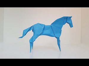 Origami Horse (Hideo Komatsu) 🐴 Tutorial