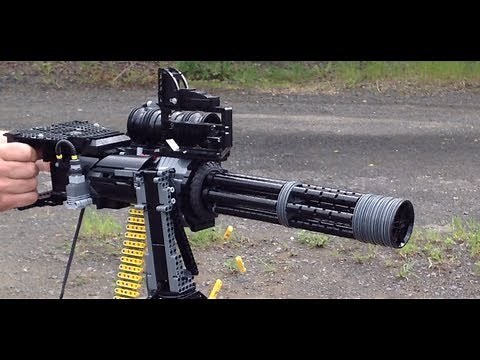 LEGO Minigun M134D Vulcan
