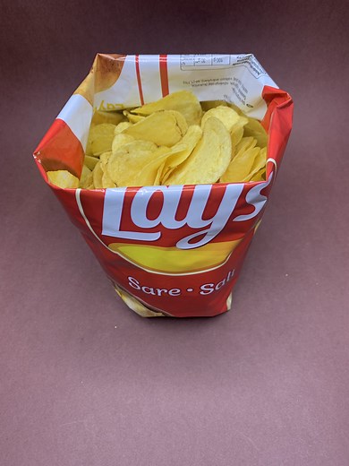 24K views · 16 reactions | Learn a simple and fancy way to fold your potato chips bag! This easy DIY trick will make snacking a bit more stylish. Perfect for parties or just impressing your friends with your chip-eating skills. Watch the video to see how it's done! | DIY and Craft Tutorials | Facebook