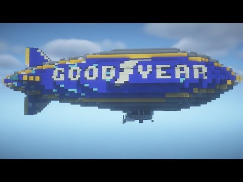 Minecraft: How to build a Blimp in Minecraft | Minecraft Blimp Tutorial