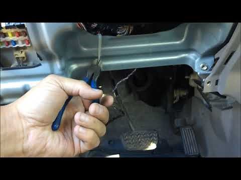 2005 Toyota RAV4 keyless entry / alarm module location & sensitivity level adjustment CAMRY TACOMA