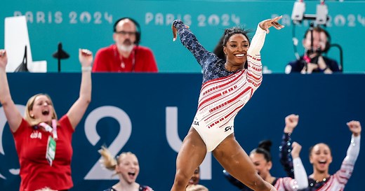 Simone Biles leads U.S. women's gymnastics team to Olympic gold, kicking off Paris 'redemption tour'
