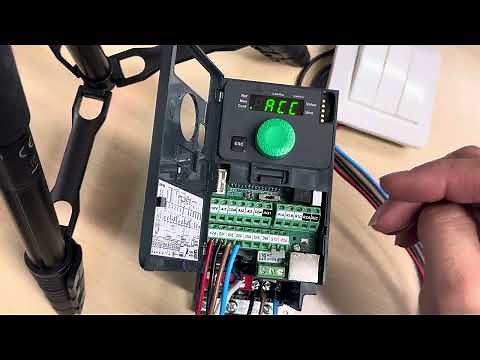 Schneider Altivar ATV320 2 speed setup