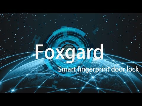 Foxgard Fingerprint Door Lock FD 01 Installation Video