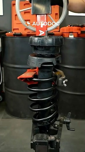 How to assemble a shock absorber strut 🛠️🚗 #howto #shockabsorber #carparts #diy #auto #car