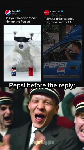 Coca Cola Gets Humbled by Pepsi 😂🥤