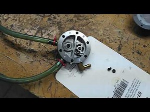 Rebuilding a fuel pump on an old snowmobile