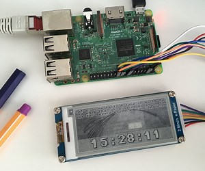 Waveshare EPaper and a RaspberryPi