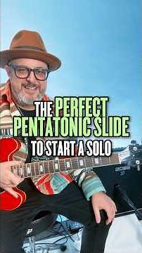 Use this PERFECT Pentatonic Slide when Soloing