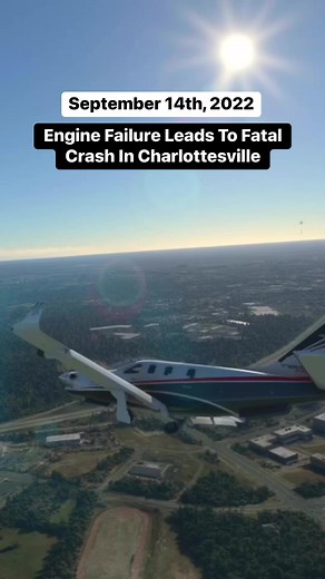 12K views · 50 reactions | Engine Failure Leads To Fatal Crash In Charlottesville #sad #Atc #aviation #plane #pilot #airplane #airport | Flight Simulator Fantasy | Facebook