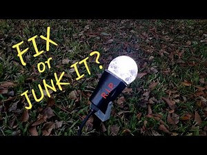 Christmas Projection Light Project - Fix or Junk It?