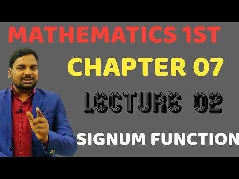 Signum Function|Graph Of Signum Function|Domain And Range Of Signum Function|mathematics 1