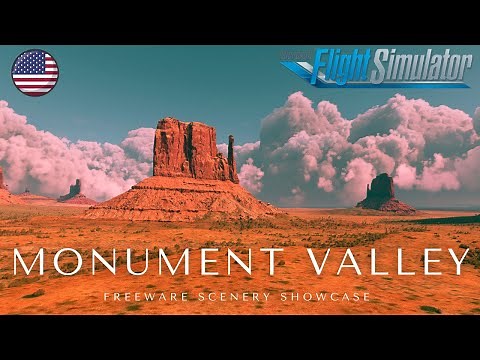 Microsoft Flight Simulator 2020 | Monument Valley Cinematic Scenery Showcase Ultra Graphics Settings