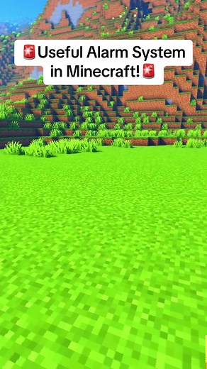 Create an Effective Alarm System in Minecraft