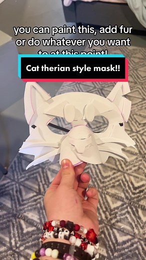 DIY Cat Therian Mask Tutorial