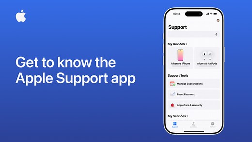Contact Apple Support