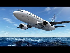 All Engines Shut Down in Mid-Flight | Crashing a Boeing 737 in a Shallow River