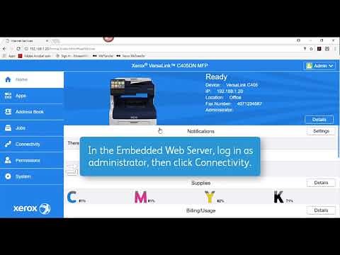 Xerox® VersaLink® Enabling WSD Scan Services