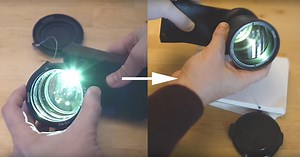 Removing Fungus from a Camera Lens with Soap and Vinegar