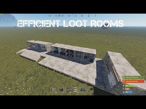 Efficient Loot Rooms | Rust Build