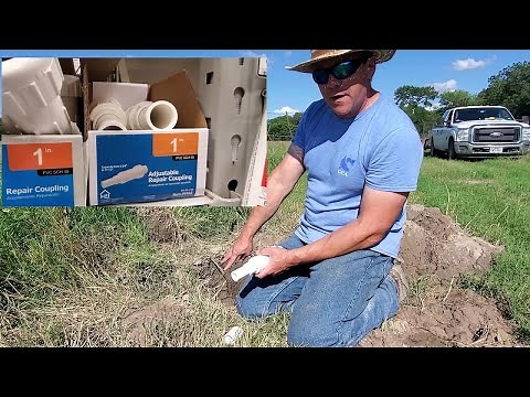 How to Repair a PVC Water Line