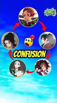 The Biggest Confusion in Demon Slayer😵‍💫 #demonslayer #anime #animeshorts