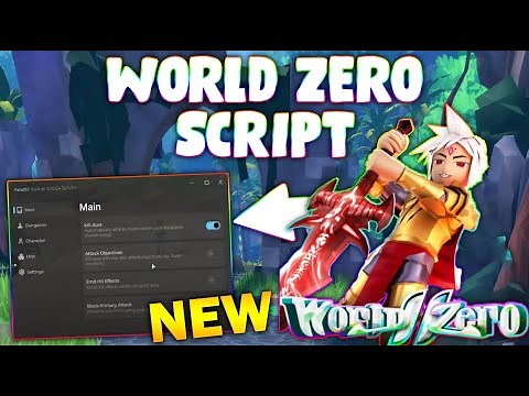 *NEW* World Zero Script (PASTEBIN 2025) (AUTOFARM, KILL AURA, SPEED, AUTO SPIN)